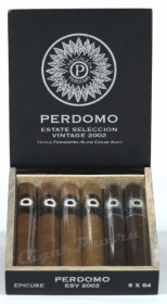 perdomo estate seleccion vintage 2002 epicure gift pack