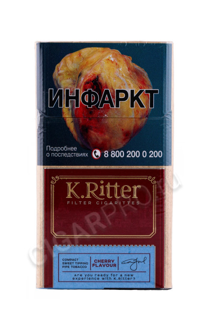 сигареты k.ritter cherry flavour compact
