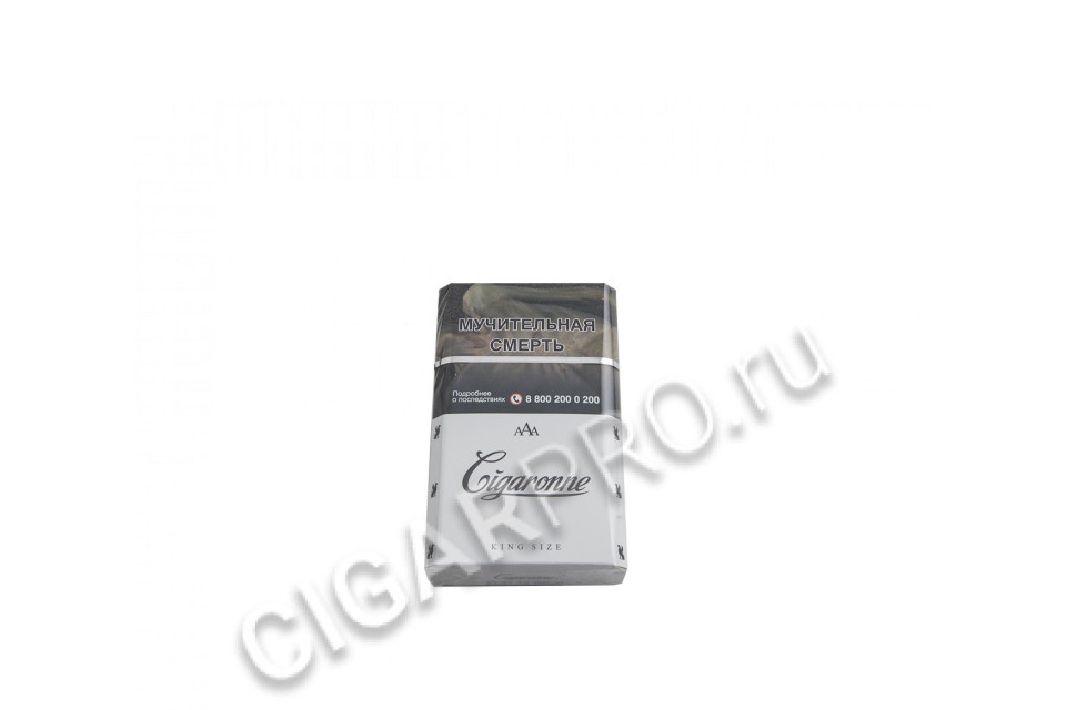 сигареты cigaronne king size white