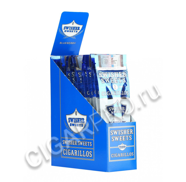 сигариллы swisher sweets blueberry cigarillos купить