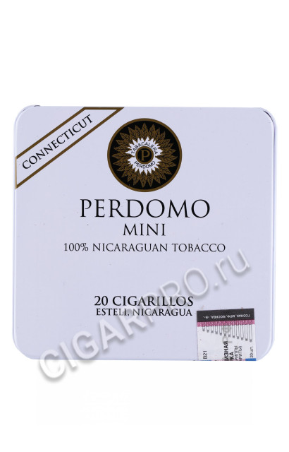 сигариллы perdomo mini cigarillos connecticut