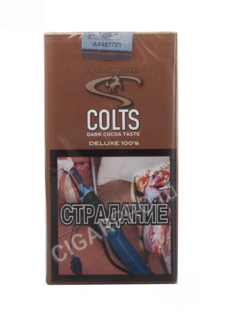 сигариллы colts dark cocoa taste цена