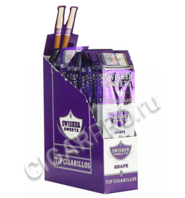 сигариллы swisher sweets grape tip cigarillos купить