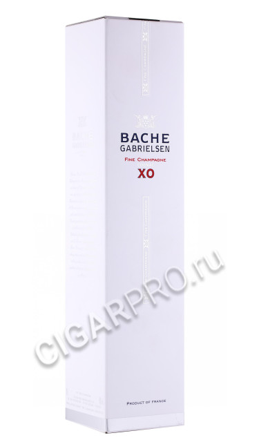 подарочная упаковка коньяк bache gabrielsen xo fine champagne 0.7л