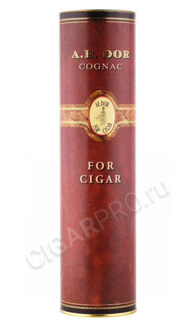 подарочная туба коньяк a e dor cigar 0.7л