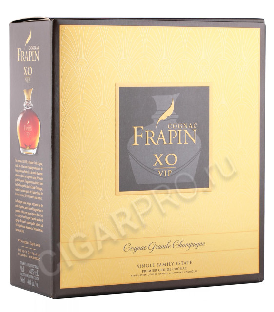 подарочная упаковка коньяк frapin vip xo 0.7л