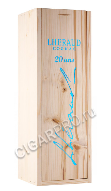 деревянная упаковка коньяк lheraud cuvee 20 0.7л