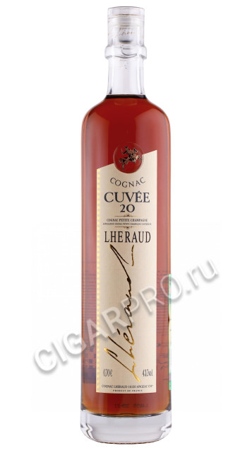 коньяк lheraud cuvee 20 0.7л