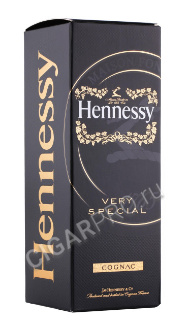 подарочная упаковка коньяк hennessy vs 0.35л