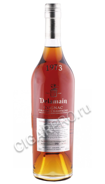 коньяк delamain grand champagne 1973 0.7л