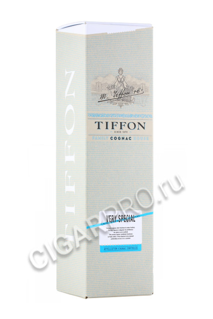 подарочная упаковка коньяк tiffon vs fine 0.7л