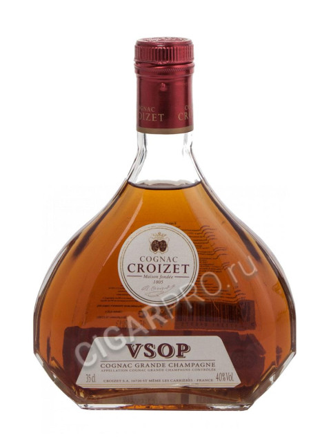 французский коньяк croizet vsop 0.35l купить коньяк круазе всоп 0.35л цена