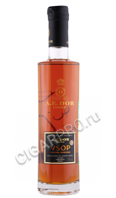 коньяк cognac a e dor vsop 0.35л