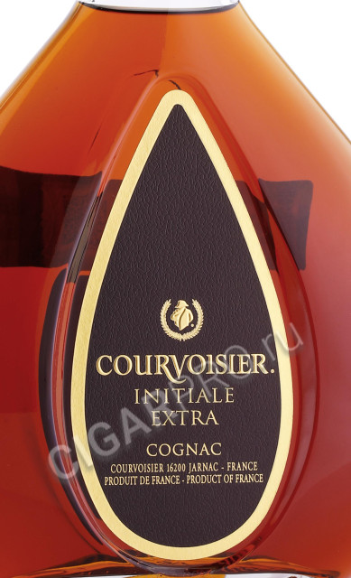 этикетка коньяк courvoisier initiale extra 0.7л