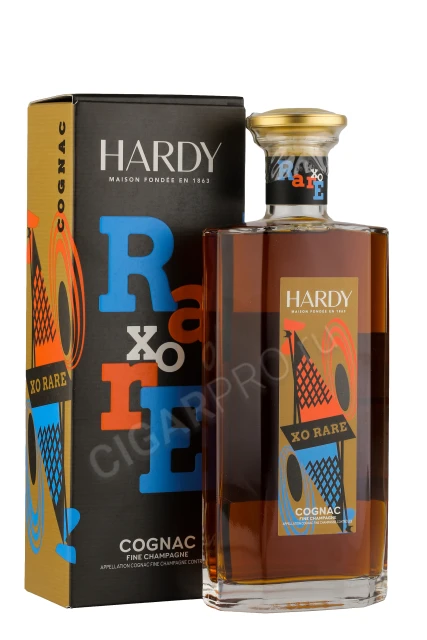 Hardy XO Rare Fine Champagne 2006 Коньяк Арди XO Рар Фин Шампань 2006 0.7л в подарочной упаковке