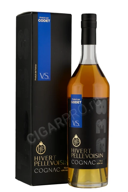 Hivert Pellevoisin VS Коньяк Ивэр Пельвуазан ВС 0.7л в подарочной упаковке