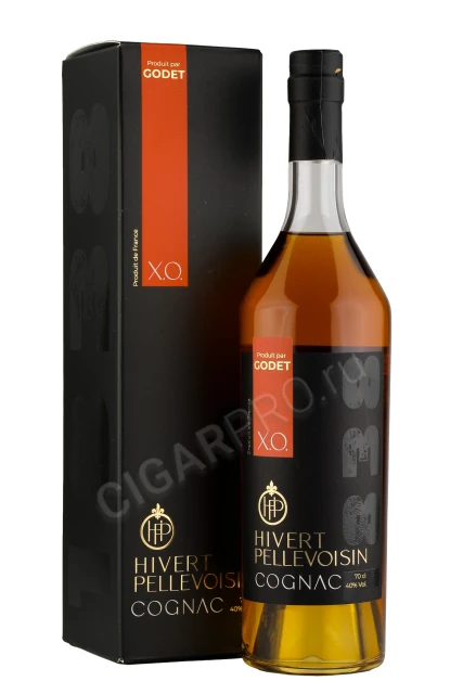 Hivert Pellevoisin XO Коньяк Ивэр Пельвуазан ХО 0.7л в подарочной упаковке