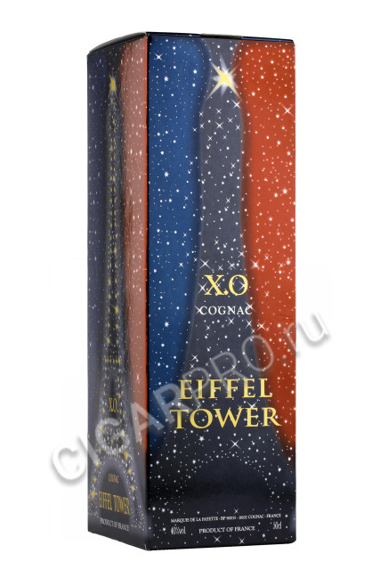 подарочная упаковка la fayette xo eiffel tower 0.5л