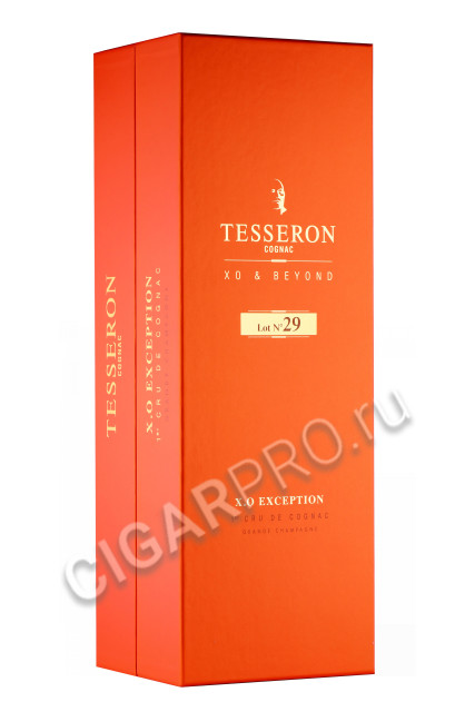 подарочная упаковка коньяк tesseron lot №29 1.75л