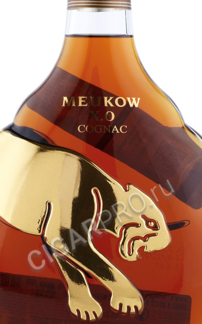 этикетка коньяк meukow xo 0.5л