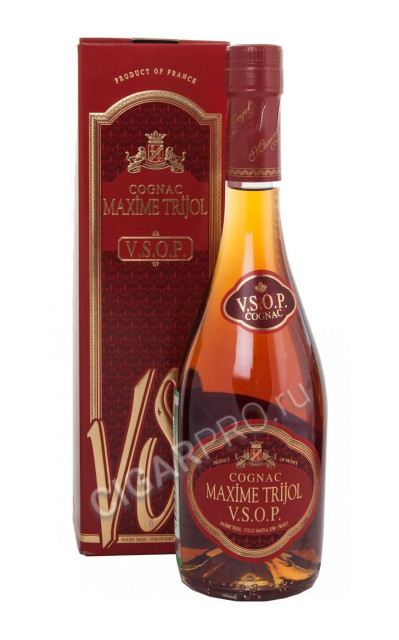 maxime trijol vsop 0,5l купить коньяк максим трижоль всоп 0,5л в красной п/у цена