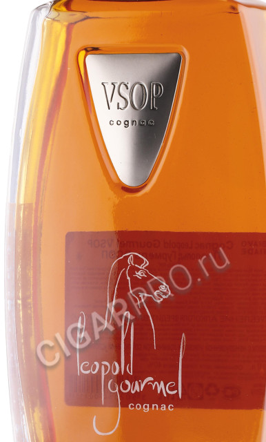 этикетка коньяк leopold gourmel vsop 0.7л