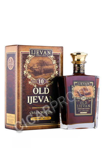 коньяк old ijevan 10 years 0.5л