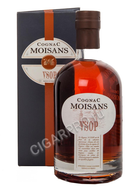 moisans vsop 0.7l gift box купить коньяк муазон всоп 0.7 л. в п/у цена