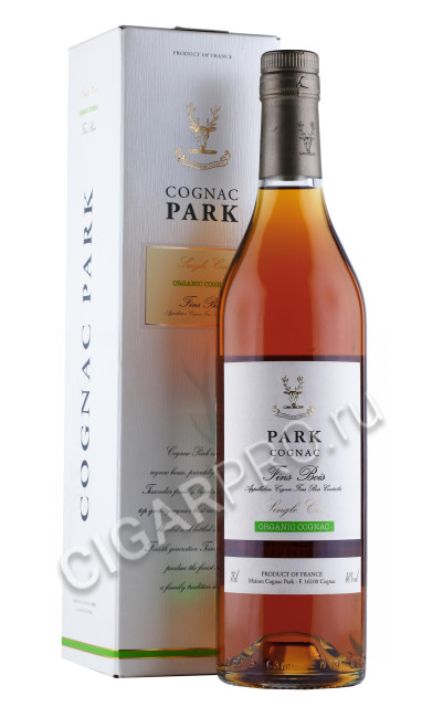 коньяк park organic cognac 0.7л в подарочной упаковке