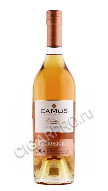 коньяк camus borderies 2004 years 0.7л