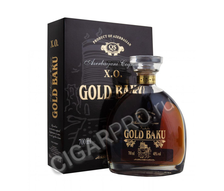 gold baku xo 15 years купить коньяк голд баку хо 15 лет цена