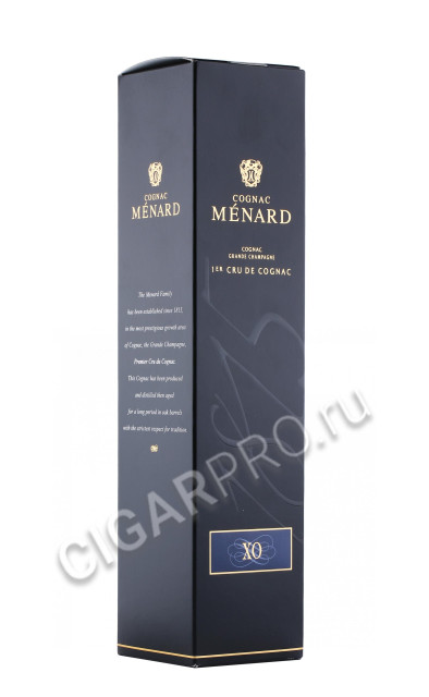 подарочная упаковка коньяк menard xo 0.7л