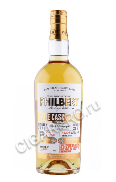 коньяк philbert rare cask finish petite champagne 0.7л