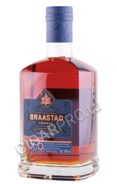 коньяк braastad xo 0.7л