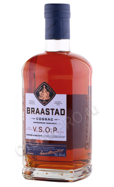 коньяк braastad vsop 0.7л