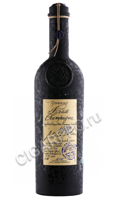 коньяк lheraud petite champagne 1990г 0.7л