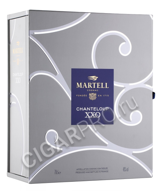 подарочная упаковка коньяк martell chanteloup xxo 0.7л