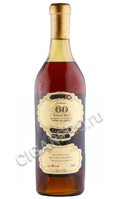 коньяк prunier 60 years old petite champagne 0.7л