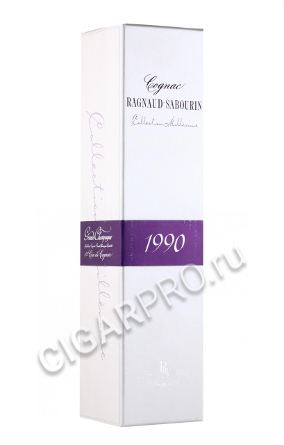 подарочная упаковка коньяк ragnaud sabourin grande champagne 1990г 0.7л
