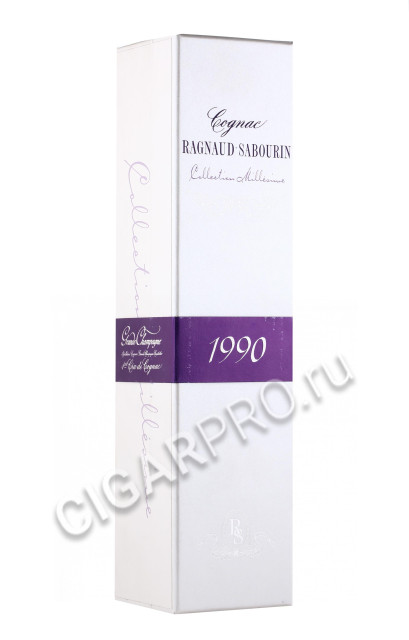 подарочная упаковка коньяк ragnaud sabourin grande champagne 1990г 0.7л