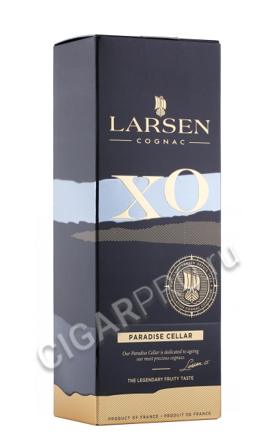 подарочная упаковка коньяк larsen xo 0.7л