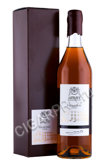 коньяк audry exception fine champagne 0.7л