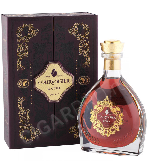 коньяк courvoisier extra 0.7л в подарочной упаковке