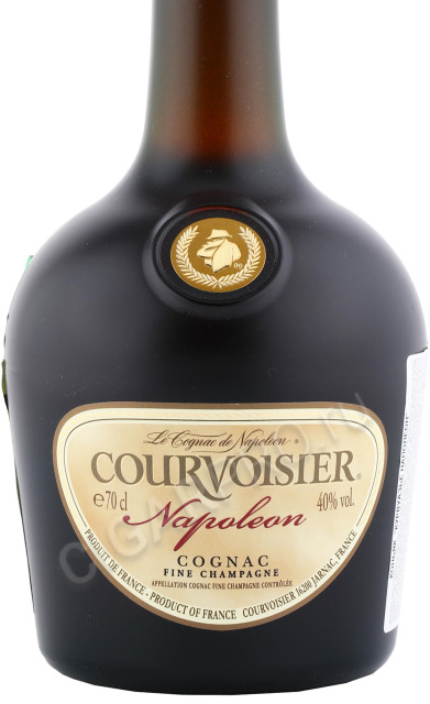 этикетка коньяк courvoisier napoleon 0.7л