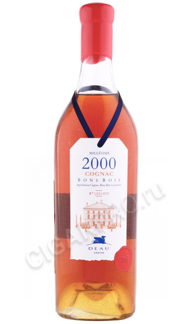 коньяк deau vintage 2000 bons bois 0.7л