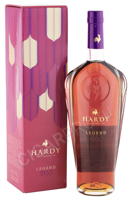 коньяк hardy legend 1863 0.7л в подарочной упаковке