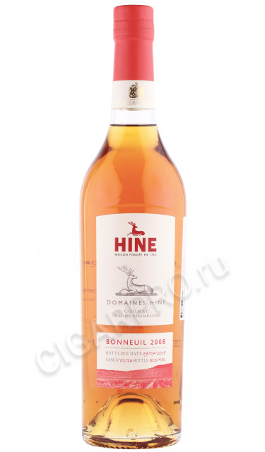 коньяк hine bonneuil 2008 years 0.7л