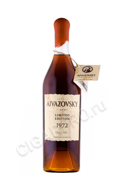 коньяк aivazovsky limited edition 1972 0.7л
