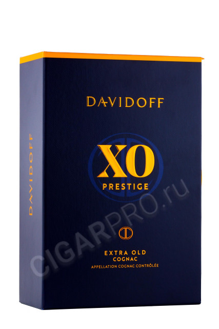 подарочная упаковка коньяк davidoff xo 0.7л