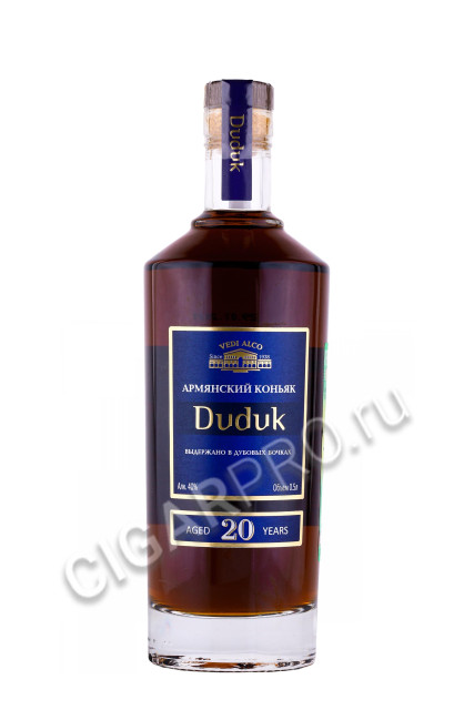 армянский коньяк duduk 20 years 0.5л